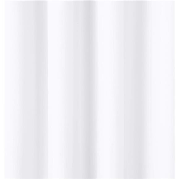 Room Darkening Blackout Window Curtain with Grommets, 52 x 63 Inches, White - Picture 6 of 8